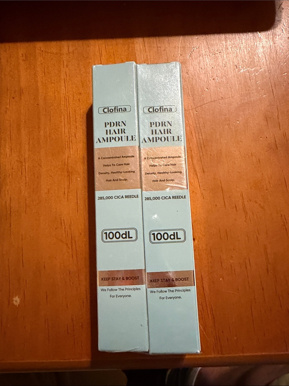 PDRN Hair Ampoule 100dL - Light Blue